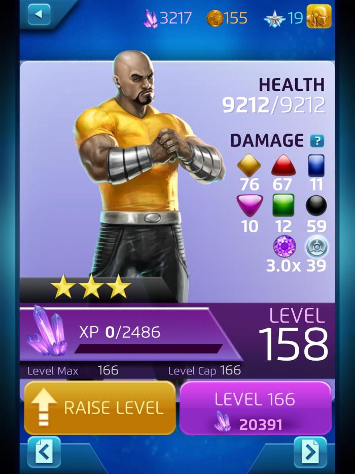 You think I just got this Luke Cage overnight? This -- sadly -- is months of dedication. 